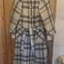 Donegal Design Vintage mohair wool cape coat (free post) Image 2