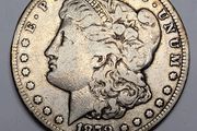 USA Morgan Dollar 1879 Carson City Silver Coin