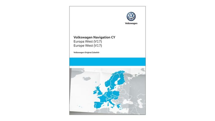 VW RNS510 Skoda Seat  navigation DVD, version 2020 Ireland UK Europe
