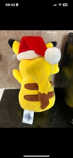 Talking Pokemon  Pikachu Holiday Soft toy