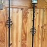 Metal/ Wrought Iron Candle Stick Holders Image 4