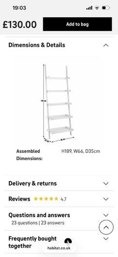 Habitat Shelving Unit