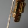 Vintage 9Ct Gold Golf Bag/Golf Clubs Charm/Pendant - 9ct/325 Gold - Moving Charm. 2,4g Image 4