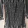 Black long sleeve dress, size 12 Image 3