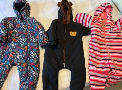 3 winter snow suits