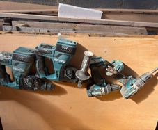 4 Makita 18v brushless Parts/Repair dhr242 x2 dhp484
