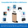 Aluminum Alloy OTG Micro USB (Male) to USB-C (Female) QC 3.0 Charger & Sync Adapter with Keychain (Brand New/Warranty) Image 4