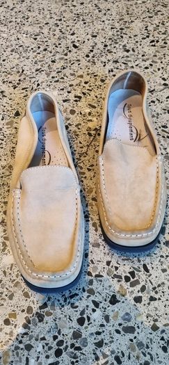 suede loafers