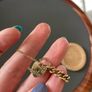 Stunning 9ct gold vintage heavy charm bracelet Image 7