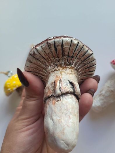 Handcrafted mushroom!