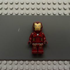 lego super heroes sh0612 Iron Man minifigure - Silver Hexagon on Chest