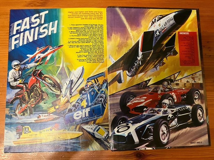 Comic: 'Eagle' annual 1984
