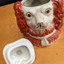 Staffordshire tobacco jar double sided collectible Image 5