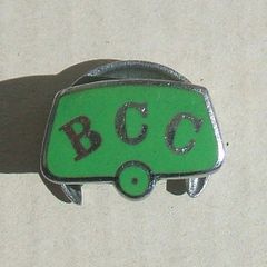 British Caravanners Club (BCC) - a rare membership badge (1950's)