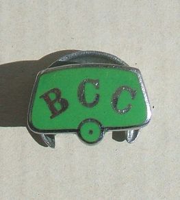 British Caravanners Club (BCC) - a rare membership badge (1950's)