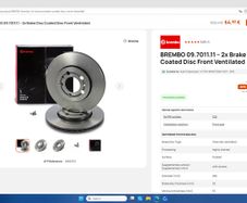 Brake Disc and Pads Audi A1