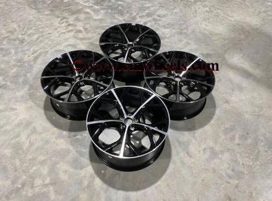 20" Inch Jaguar Storm Style Alloy Wheels 5x108 E / F Pace F Type XE XF XJ Ford Mondeo Volvo S60 S90