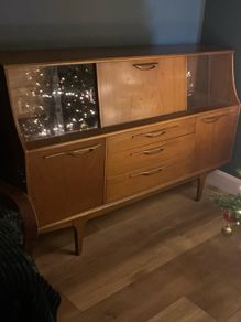 teak cocktail cabinet