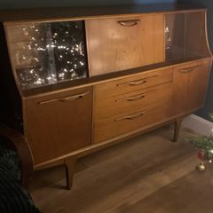 teak cocktail cabinet