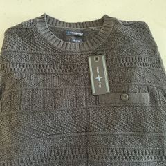 Haze & Finn men's jumper colour anthracite size medium - New