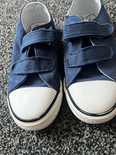 navy boys shoes