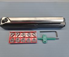 Lathe boring bar and inserts (20mm) (MWLNR)