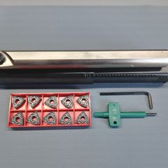 Lathe boring bar and inserts (20mm) (MWLNR)