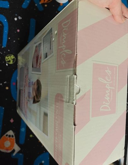 doll bed and changing table