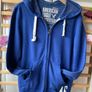 hoodie American eagle xsmall blue logo detail hoodie Image 4