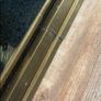 Antique solid brass fire surround / fender Image 2