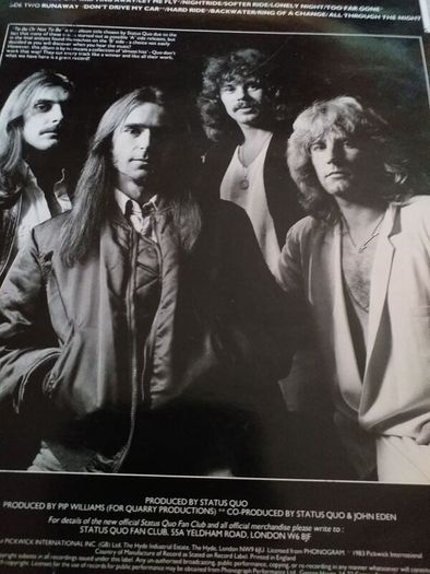 Status Quo.