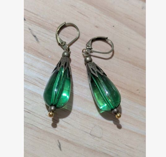 Boho Style Earrings with Feathers + other designs available
