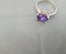 Costume Purple Stone Ring.