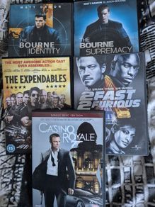 Action Movie DVD Bundle