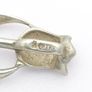 Vintage Rose Flower 925 Sterling Silver Pendant Image 5