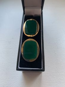 Gold Cufflink
