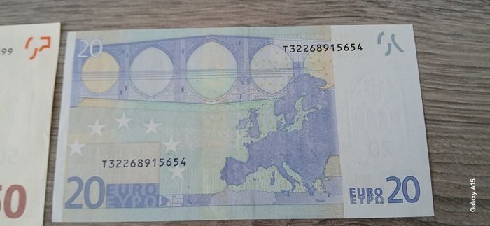 first euro notes T series Ireland