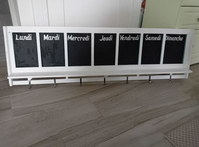 Shelf with Coat Hooks