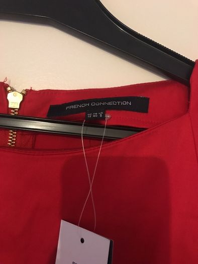 Brand new french connection red dress rrp 80 pounds