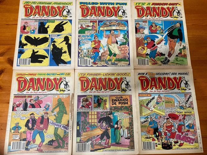 Comics: 'The Dandy' 1990 (45 numbers)