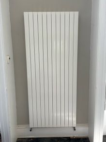 Tall vertical double radiators