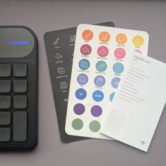 HUION Keydial Mini K20 Bluetooth Remote Keyboard
