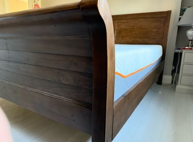 Super king bed and mattress