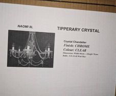 Chandelier - Tipperary Crystal Naomi 8 Arm