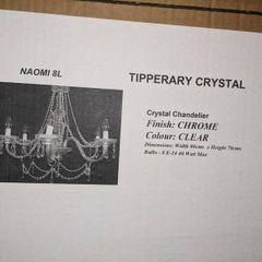 Chandelier - Tipperary Crystal Naomi 8 Arm