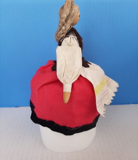 Vintage collectable Wooden Peg Doll