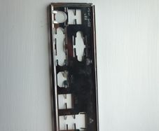 I/O plate/shield for Gigabyte GA-B75M-D3H
