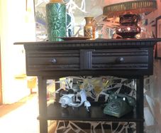Mid century Ercol tall console table