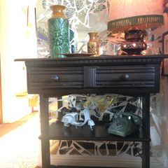Mid century Ercol tall console table
