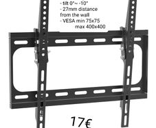 TV Wall Mount Bracket Flat Tilt 32-55"